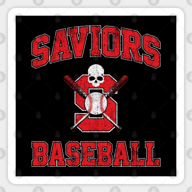 Saviors Baseball Magnet by huckblade